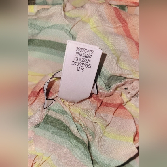 Victoria's Secret Stripe Romper XS - Picture 7 of 8